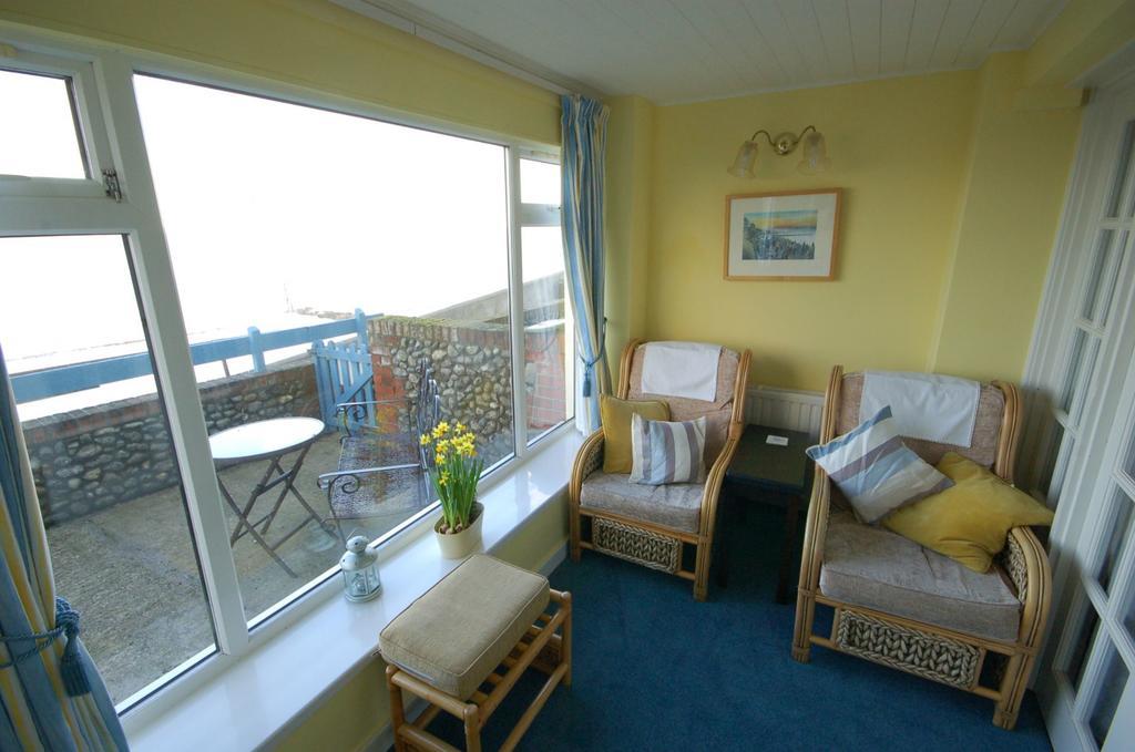 Sea View 3 Promenade Villa Sheringham Exteriör bild